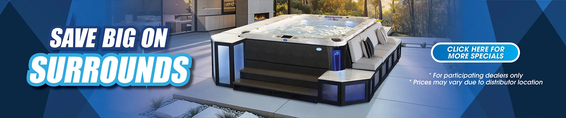 Calspas hot tub being used in a family setting - Appleton